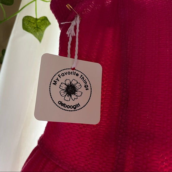 Pink crop tank - Picture 2 of 3